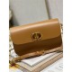 30 MONTAIGNE AVENUE BAG Box Calfskin Brown High