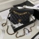 Chanel Wallet on Chain AP3019 Grained Calfskin & Gold-Tone Metal Black A