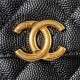 Chanel Wallet on Chain AP3019 Grained Calfskin & Gold-Tone Metal Black A