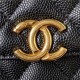 Chanel Wallet on Chain AP3021 Grained Calfskin & Gold-Tone Metal Black A