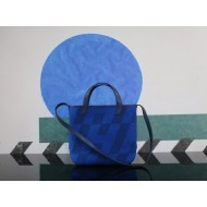 Hermes Cabas H En Biais Tote 27 Canvas With Leather WAX High