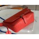 Louis Vuitton Montsouris Messenger Calf leather M23097 Orange-Red High