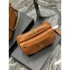 NIKI CAMERA BAG IN SMOOTH LEATHER Caramel High