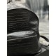 YSL CITY BACKPACK IN CROCODILE-EMBOSSED LEATHER High