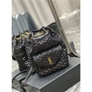 YSL JOE BACKPACK IN Sequins and Leather High