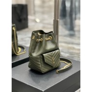 YSL JOE MINI BACKPACK IN Lambskin Green High