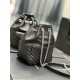 YSL JOE MINI BACKPACK IN Lambskin Black-Silver High