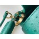 Louis Vuitton Capucines BB Ostrich leather M95393/M48865 Green High