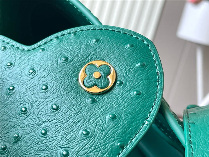 Louis Vuitton Capucines BB Ostrich leather M95393/M48865 Green High