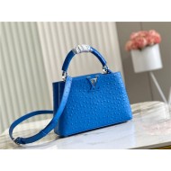 Louis Vuitton Capucines BB Ostrich leather M95393/M48865 Blue High