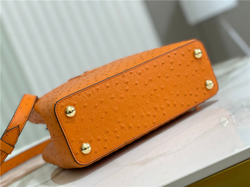 Louis Vuitton Capucines BB Ostrich leather M95393/M48865 Orange High