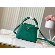 Louis Vuitton Capucines Mini Ostrich leather M95393/M48865 Green High