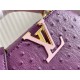 Louis Vuitton Capucines Mini Ostrich leather M95393/M48865 Purple High