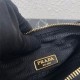 Prada Re-Edition 2005 raffia bag Black High