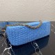 Prada Re-Edition 2005 raffia bag Blue High