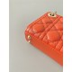 MICRO LADY Dior BAG Cannage Lambskin Orange Top