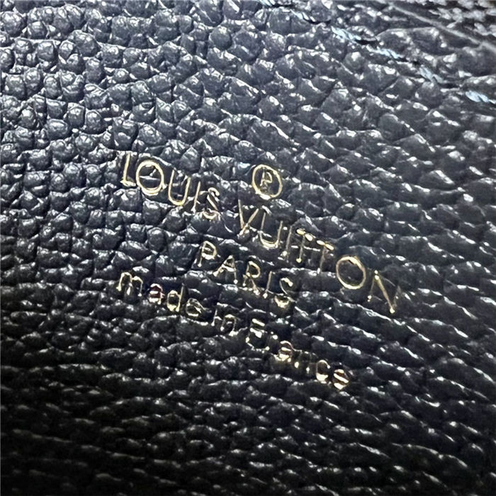 Louis Vuitton Romy Card Holder Monogram Empreinte M82044 Navy High