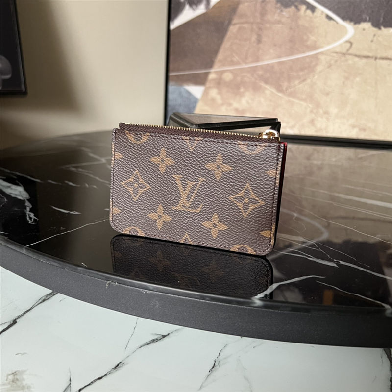 Louis Vuitton Romy Card Holder Monogram coated canvas M81881 High