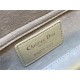 LADY D-JOY BAG MICRO Cannage Lambskin Beige High