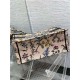 LARGE Dior BOOK TOTE Dior Petites Fleurs Embroidery Natural High