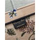 LARGE Dior BOOK TOTE Dior Petites Fleurs Embroidery Natural High