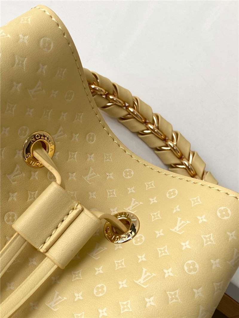 Louis Vuitton Néonoé BB Calfskin M22599 Yellow High