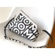 Fendi First Midi Bag leather printed Roma High