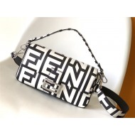 BAGUETTE leather bag printed Roma High