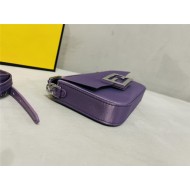 Fendi BAGUETTE Phone Holder bag Purple High