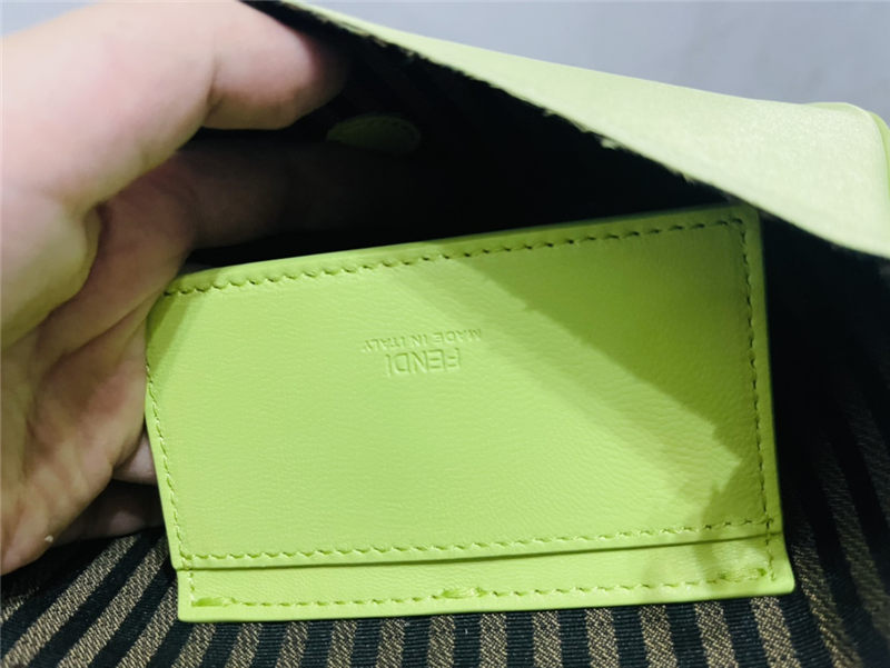 Fendi BAGUETTE Phone Holder bag Green High