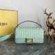 BAGUETTE leather bag Green High