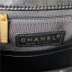 Chanel FLAP BAG Shiny Lambskin & Gold-Tone Metal AP3855 Black A