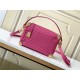 Louis Vuitton SIDE TRUNK Monogram Empreinte M46358 Fuchsia High