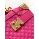 Louis Vuitton SIDE TRUNK Monogram Empreinte M46358 Fuchsia High