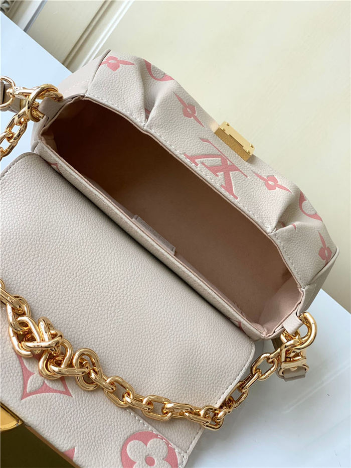 Louis Vuitton FAVORITE Monogram Empreinte Beige/Pink M46393 High