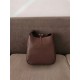 LE 5 À 7 SUPPLE SMALL HOBO BAG LEATHER Burgundy High