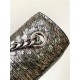 KATE SMALL IN LEATHER Snake Silver-Metal High