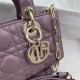 LADY D-JOY BAG SMALL Cannage Lambskin High