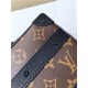 Louis Vuitton Handle Soft Trunk Monogram Macassar coated canvas M45935 Black High