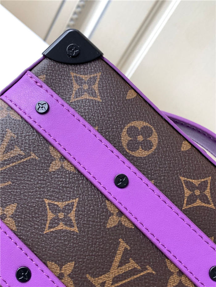 Louis Vuitton Handle Soft Trunk Monogram Macassar coated canvas M45935 Purple High