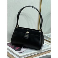 DIOR KEY SMALL BAG Box Calfskin Black High