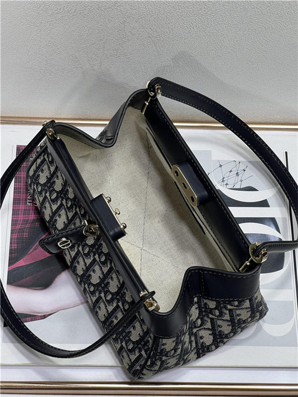 DIOR KEY SMALL BAG Dior Oblique Jacquard High