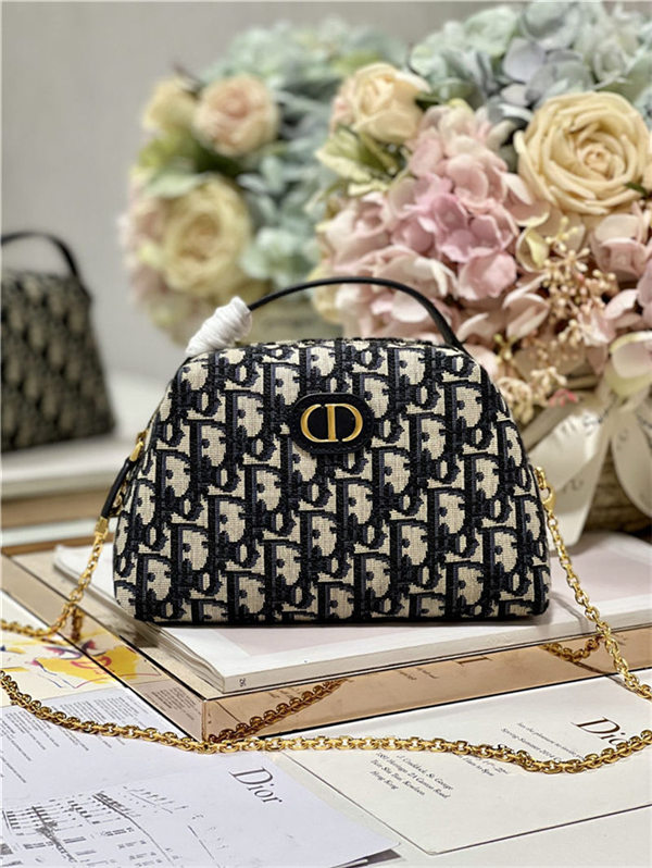 DIOR CARO D-COSY MINI BAG Dior Oblique Jacquard High