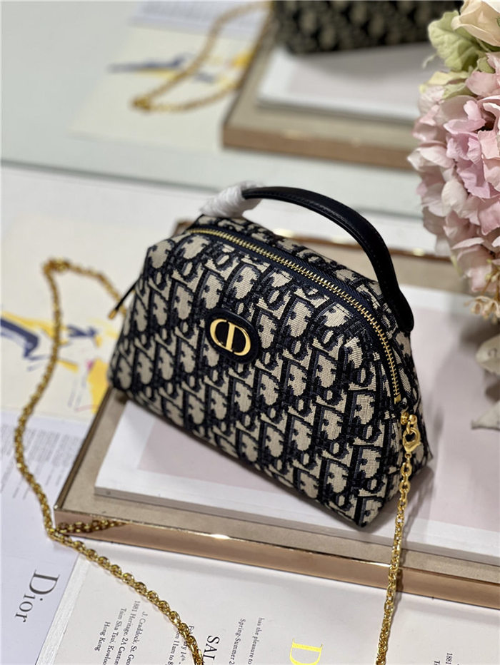 DIOR CARO D-COSY MINI BAG Dior Oblique Jacquard High