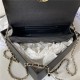 Chanel CLUTCH WITH CHAIN AP3238 Grained Shiny Calfskin & Gold-Tone Metal Black A