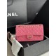 Chanel Medium Classic Flap Bag Tweed Rose-Red High