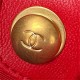 Chanel MINI FLAP BAG Lambskin,Plexi & Gold-Tone Metal AS3979 Red A