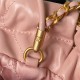 Chanel 22 MINI HANDBAG Shiny Calfskin Pink Pearl & Gold-Tone Metal AS3980 High