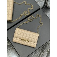 LE MAILLON CHAIN WALLET IN QUILTED LAMBSKIN High