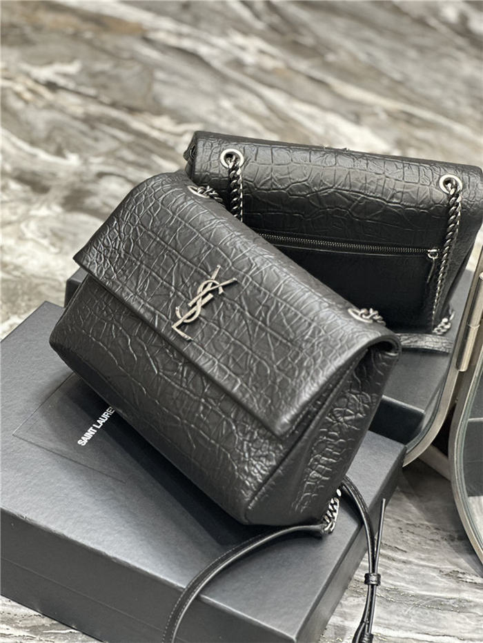 YSL West Hollywood Large Crocodile High